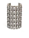 Bimba Y Lola Embellished Cuff Bracelet In Silver