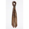 Bimba Y Lola Esoteric Scarf Bag Charm In Brown
