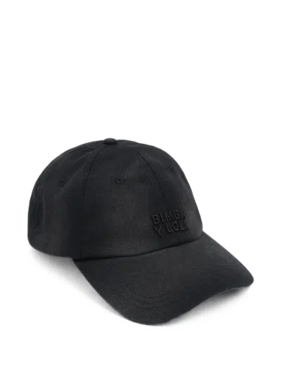 Bimba Y Lola Faded Black Cotton Cap
