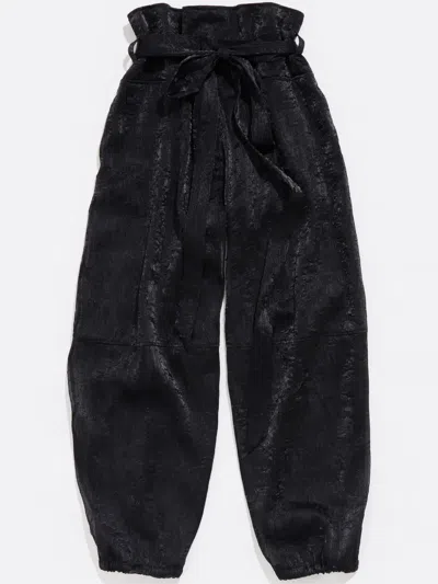 Bimba Y Lola Fancy Harem Trousers In Black