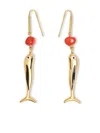 Bimba Y Lola Fish Earrings