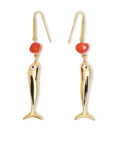 Bimba Y Lola Fish Earrings