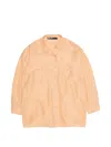 Bimba Y Lola Flap-pocket Silk Shirt In Multi
