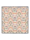 Bimba Y Lola Floral Fringed Scarf In Multi