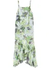 BIMBA Y LOLA FLORAL-PRINT MIDI DRESS