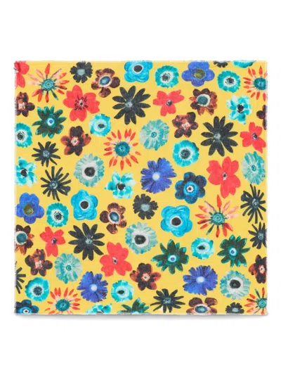 Bimba Y Lola Floral-print Scarf