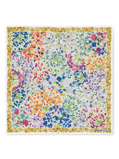 Bimba Y Lola Floral-print Scarf