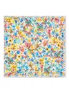 Bimba Y Lola Floral-print Scarf In Green