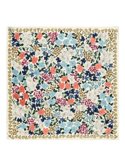 Bimba Y Lola Floral-print Scarf In Multi
