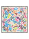 Bimba Y Lola Floral-print Scarf In Neutrals