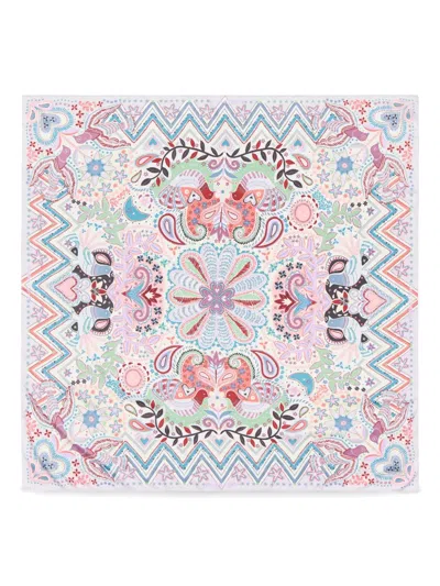 Bimba Y Lola Floral-print Scarf In Multi