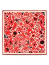 Bimba Y Lola Floral-print Scarf In Red