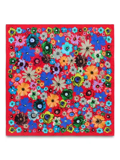Bimba Y Lola Floral-print Scarf In Multi