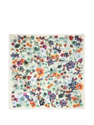 Bimba Y Lola Floral-print Scarf In Multi