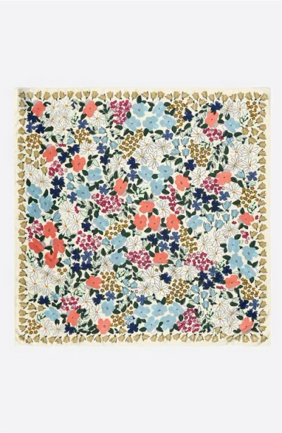 Bimba Y Lola Flower Garden Scarf In White