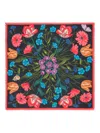 Bimba Y Lola Flower-print Scarf In Multi