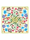 Bimba Y Lola Flower-print Scarf In Multi