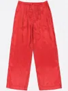 Bimba Y Lola Fluid Jogger Trousers In Red