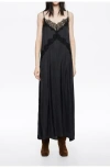 Bimba Y Lola Fluid Lace Dress In Blue