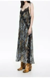 Bimba Y Lola Fluid Lace Dress In Multi
