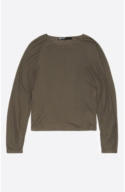 BIMBA Y LOLA BIMBA Y LOLA FLUID RAGLAN SLEEVE T-SHIRT