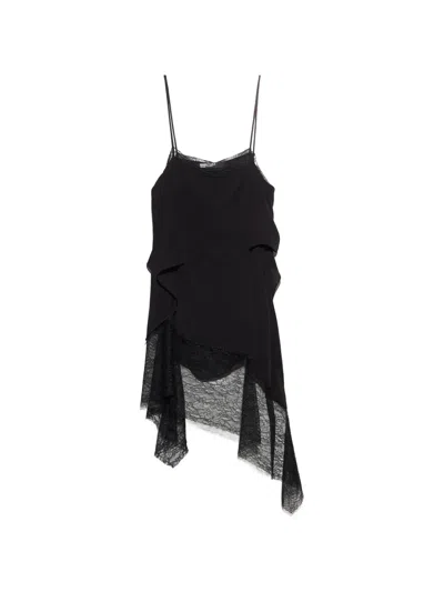 Bimba Y Lola Fluid Top Layers Black Washed