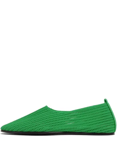 Bimba Y Lola Flyknit Ballet Flats In Green