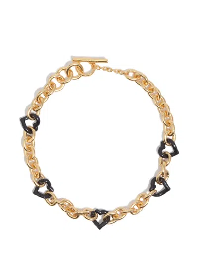 Bimba Y Lola チェーン ハート ネックレス In Gold