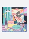 Bimba Y Lola Graphic-print Scarf In Blue