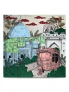 Bimba Y Lola Graphic-print Scarf In Neutrals