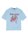 Bimba Y Lola Graphic Print T-shirt In Blue