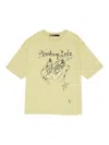Bimba Y Lola Graphic-print T-shirt In Neutral