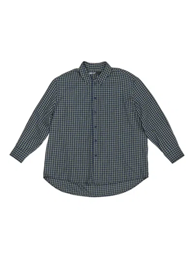 Bimba Y Lola Grid-check Cotton Shirt In Multi