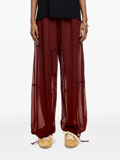 Bimba Y Lola Harem Trousers In Brown