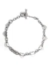 Bimba Y Lola Heart-charm Chain Necklace In Metallic