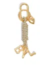 Bimba Y Lola Heart-charm Keyring In Gold