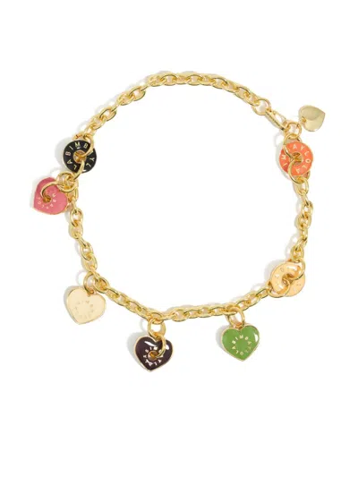 Bimba Y Lola Heart-charm Necklace In Pink