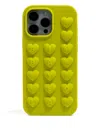 Bimba Y Lola Heart-detail Phone Case In Green