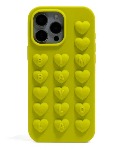 Bimba Y Lola Heart-detail Phone Case In Green