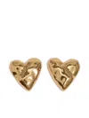 Bimba Y Lola Heart Earrings In Gold