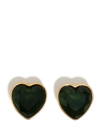 Bimba Y Lola Heart Earrings In Gold
