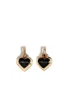 Bimba Y Lola Heart Hoop Earrings In Gold