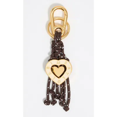 BIMBA Y LOLA BIMBA Y LOLA HEART KEY RING WITH ROPES
