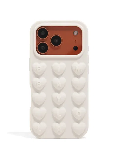 Bimba Y Lola Heart-motif Phone Case In White