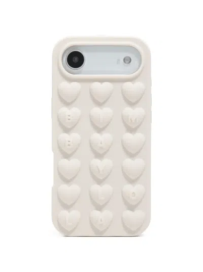 Bimba Y Lola Heart-motif Phone Case In White