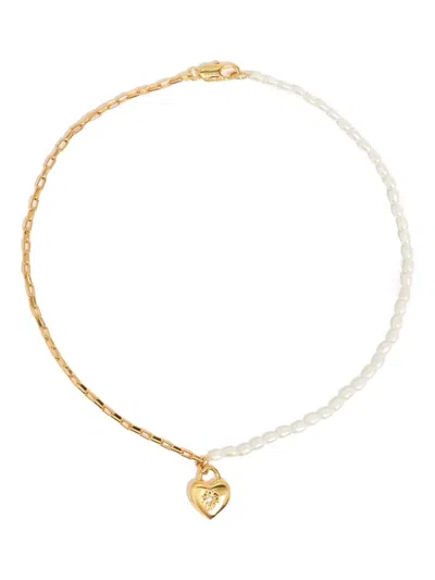 Bimba Y Lola Heart Necklace In Gold