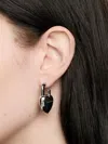 Bimba Y Lola Heart-padlock Earrings In Silver