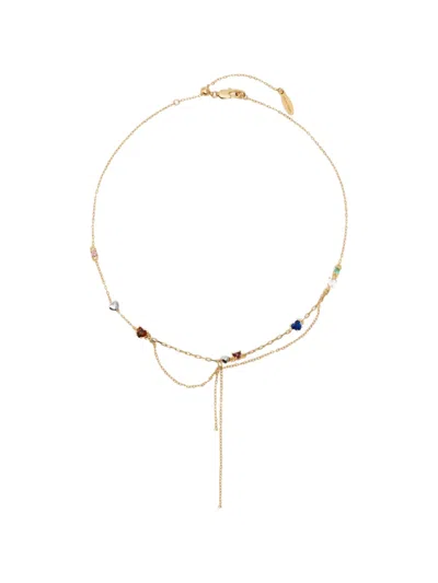Bimba Y Lola Heart-pendant Necklace In Gold