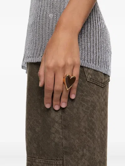 Bimba Y Lola Heart Ring In Gold