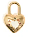 Bimba Y Lola Heart-shaped Keyring In Gold